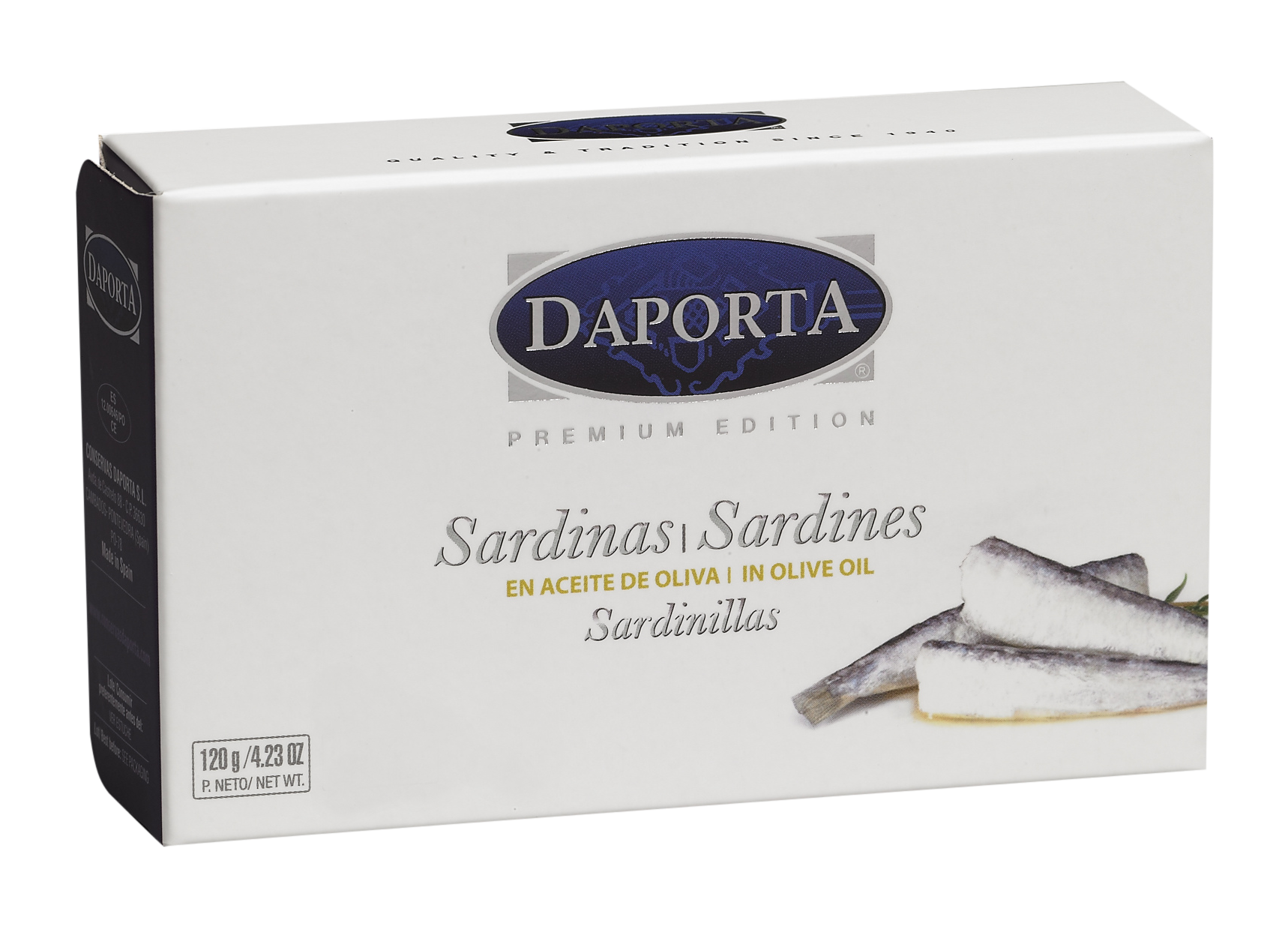 BABY SARDINES IN OLIVE OIL Tasteofspainfoods